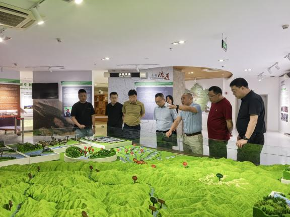 【園區動態】廣元市京兆投資集團有限責任公司一行到我園區洽談合作交流